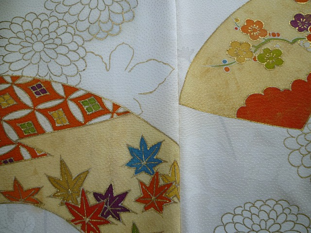 30年経過で変色したしみ